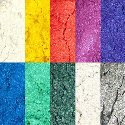 Műgyanta gyöngyház effekt pigment színező por - különféle színekben