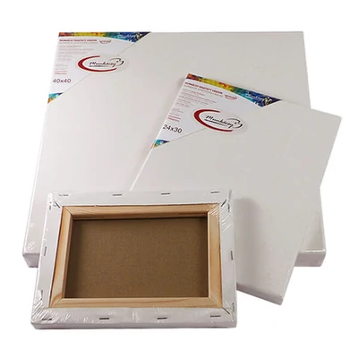 Munkácsy feszített festővászon, 1,7x3,5 cm, 30x40 cm