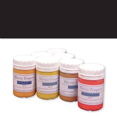 Tempera, 250 ml - 15, fekete