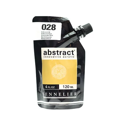 Sennelier Abstract akrilfesték, 120 ml - 028, iridescent gold