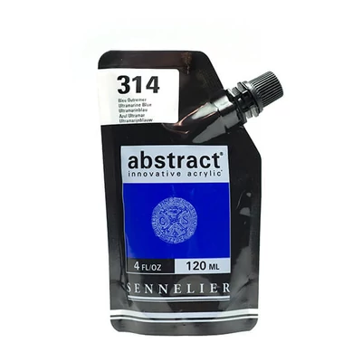 Sennelier Abstract akrilfesték, 120 ml - 314, ultramarine blue