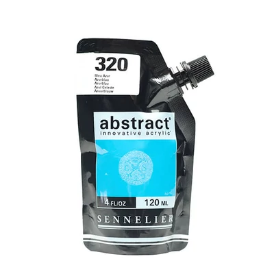 Sennelier Abstract akrilfesték, 120 ml - 320, azure blue