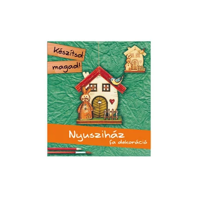 Húsvéti kézműves csomag - Nyusziház húsvéti dísz