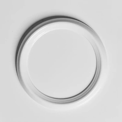 Hobbyművész műanyag öntőforma - képkeret, kör, 12 cm