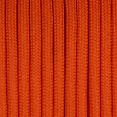 Paracord 550, méterben, 4 mm - narancs