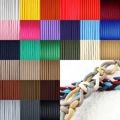 Paracord 550, méterben, 4 mm - különféle színekben