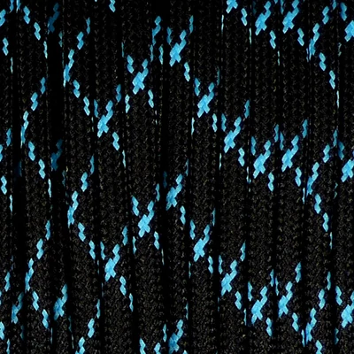 Paracord 550, méterben, 4 mm - T vírus camo kék
