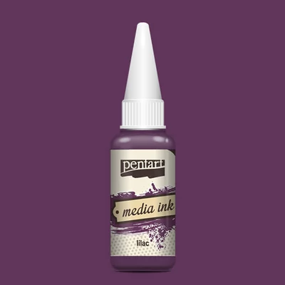 Pentart Media ink, tintafesték, 20 ml - orgona