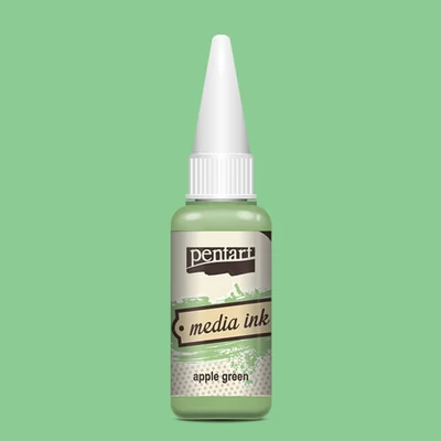Pentart Media ink, tintafesték, 20 ml - almazöld