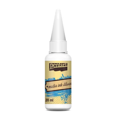 Pentart Media ink, tintafesték, 20 ml - hígító