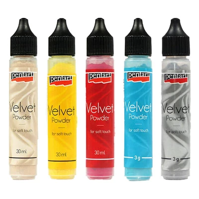 Bársonypor, 30 ml - különféle színekben