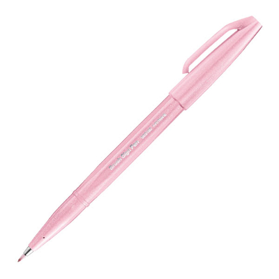 Pentel Brush Sign Pen ecsetfilc, SES15C-P3X, világospink