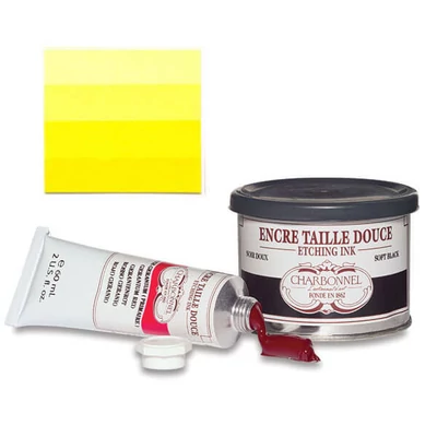 Charbonnel rézkarcfesték, 200 ml - permanent yellow lake