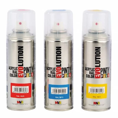 Akrilfesték spray, EVOLUTION fényes, 200 ml - különféle színekben