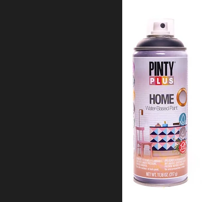 Festékspray, Pinty Plus Home, 400 ml - 438 black