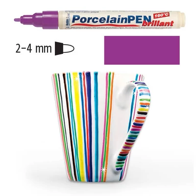 Üveg- és porcelánfilc, Kreul Classic - 64 lila