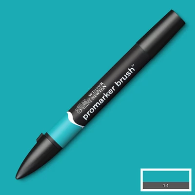 Promarker Brush kétvégű alkoholos ecsetfilc - C247, turquoise