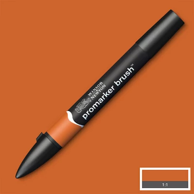 Promarker Brush kétvégű alkoholos ecsetfilc - O345, saddle brown