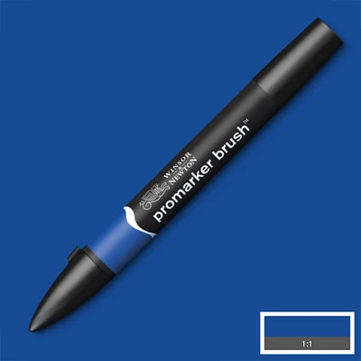 Promarker Brush kétvégű alkoholos ecsetfilc - V264, royal blue