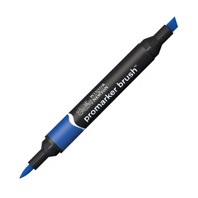 Promarker Brush kétvégű alkoholos ecsetfilc - V264, royal blue