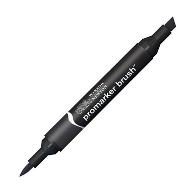 Promarker Brush kétvégű alkoholos ecsetfilc - XB, black
