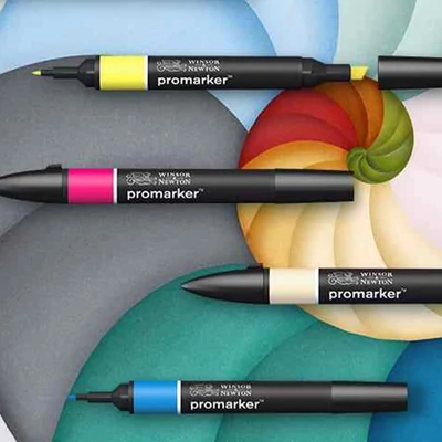 Promarker kétvégű alkoholos filctoll - különféle színekben