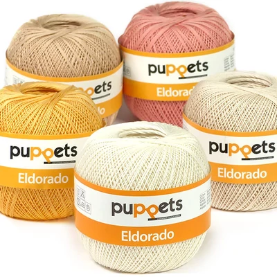 Horgolócérna, Eldorado 10, 100g - különféle színekben