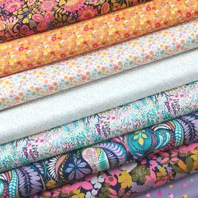 Patchwork anyag - Windham - Solstice by Sally Kelly 51931-6 pink