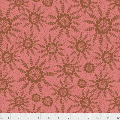 Patchwork anyag - Free Spirit - Conservatory 010CORAL