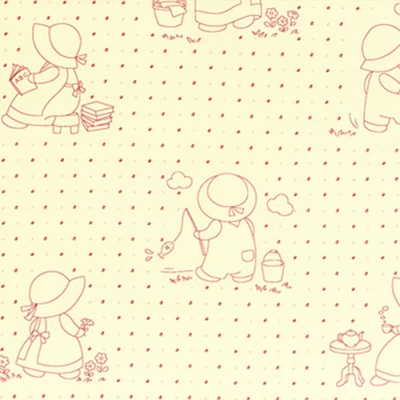 Akció! Patchwork anyag - Lecien - Retro 30&#039;s  31039-30 Panel, 30cm