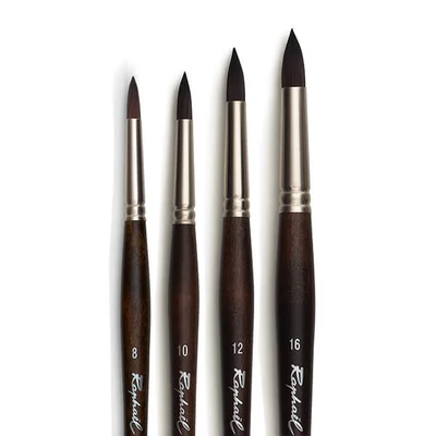 Raphael Textura 860 szintetikus kerek ecset - különféle méretekben