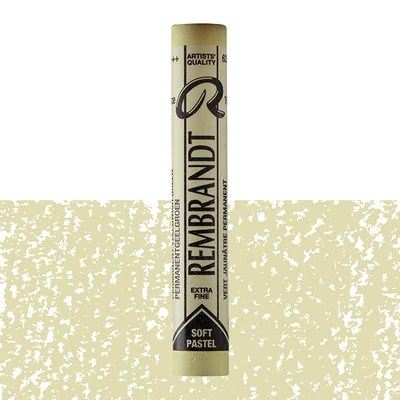 Rembrandt porpasztell kréta - 633.9, permanent yellow green