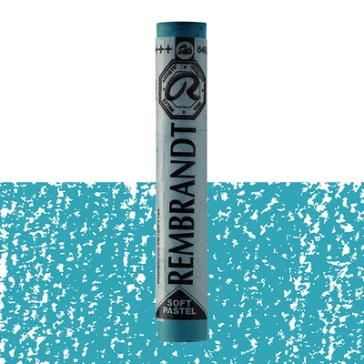 Rembrandt porpasztell kréta - 640.7, blue green