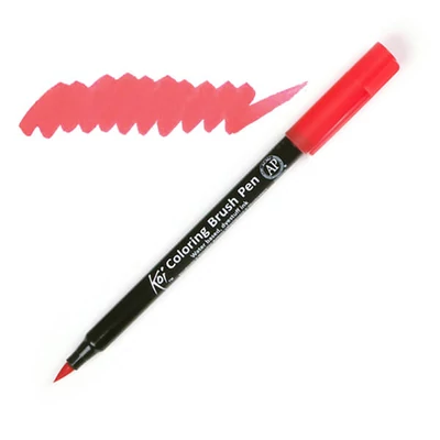 Sakura Koi brush pen ecsetfilc - 18, vermilion