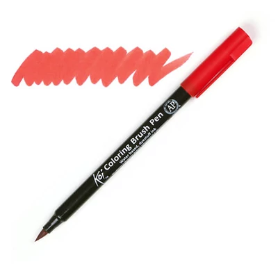 Sakura Koi brush pen ecsetfilc - 19, red