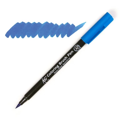 Sakura Koi brush pen ecsetfilc - 25, cerulean blue