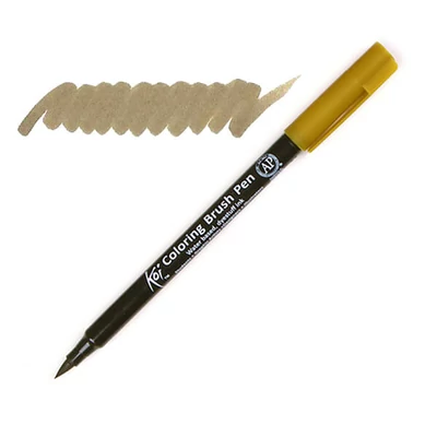 Sakura Koi brush pen ecsetfilc - 47, raw umber