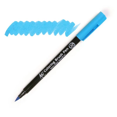 Sakura Koi brush pen ecsetfilc - 137, aqua blue