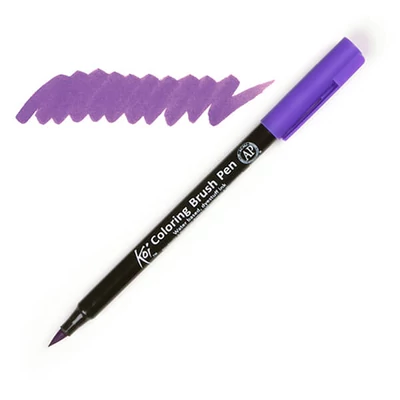 Sakura Koi brush pen ecsetfilc - 224, light purple