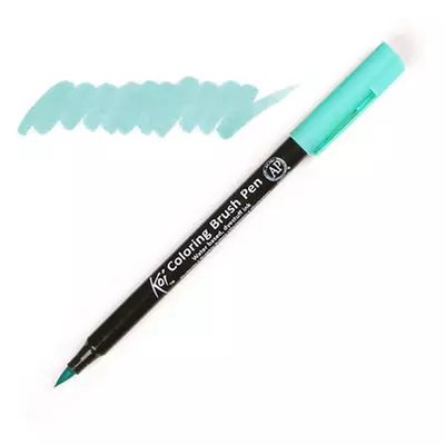 Sakura Koi brush pen ecsetfilc - 426, peacock green