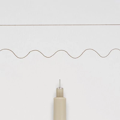 Sakura Pigma Micron 003 műszaki rajztoll, 0,15 mm - szépia