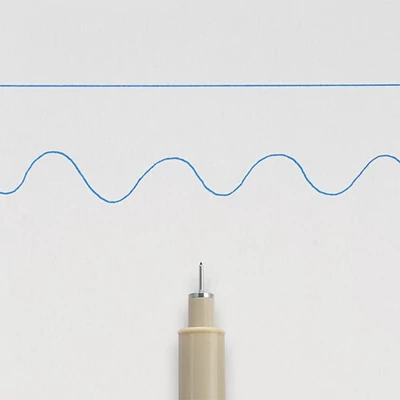 Sakura Pigma Micron 005 műszaki rajztoll, 0,2 mm - kék