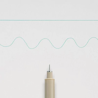 Sakura Pigma Micron 005 műszaki rajztoll, 0,2 mm - zöld