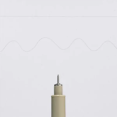 Sakura Pigma Micron 005 műszaki rajztoll, 0,2 mm - világosszürke