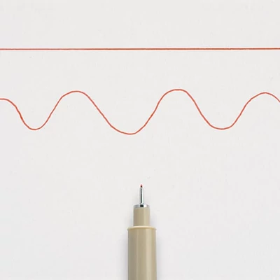 Sakura Pigma Micron 01 műszaki rajztoll, 0,25 mm - piros