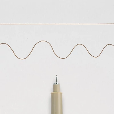 Sakura Pigma Micron 01 műszaki rajztoll, 0,25 mm - szépia