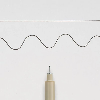 Sakura Pigma Micron 02 műszaki rajztoll, 0,3 mm - fekete