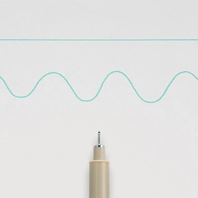 Sakura Pigma Micron 03 műszaki rajztoll, 0,35 mm - zöld