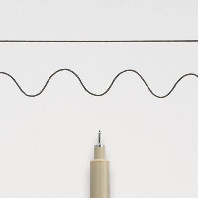 Sakura Pigma Micron 04 műszaki rajztoll, 0,4 mm - fekete