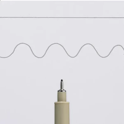 Sakura Pigma Micron 05 műszaki rajztoll, 0,45 mm - szürke